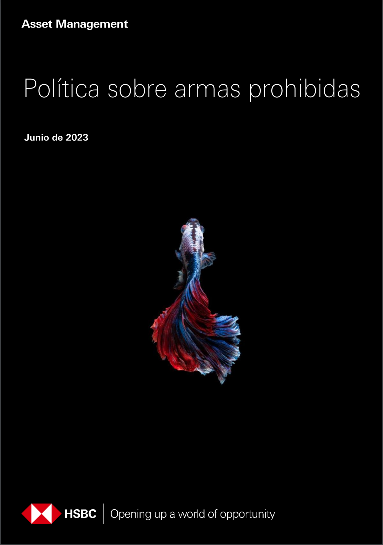 Política sobre armas prohibidas